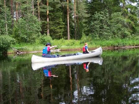 Este camino nos introducirá poco a poco en los paisajes suecos donde multitud de lagos se distribuyen por toda la geografía así como los extensos bosques de abedules, sauces y pinos.