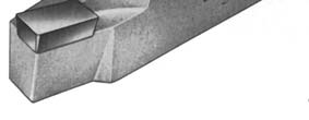 Herramientas de plaquitas Cuerpo de acero Plaquita: pequeño elemento de material de corte Unión a la cabeza cortante por soldadura (en desuso) o mecánicamente Plaquita soldada Varios puntas de