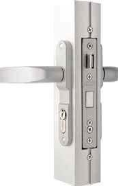 erraduras para puertas residenciales ocksets for aluminum swinging doors Patente en trámite Patent pending 3050 3055 Para puertas de abatir.