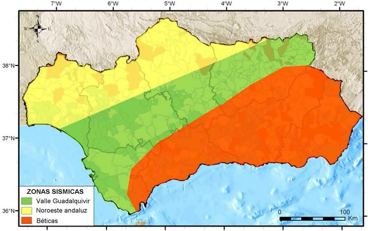 El estudio de la sismicidad en Andalucía como indicador geotérmico de la Agencia Andaluza de la energía expone en cuanto a la sismicidad en Andalucía lo siguiente (p.