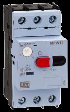 Selección Guardamotor Ejemplo: Seleccione los guardamotores: Corriente nominal motor = 34 A MPW40-3-U040 MPW_ 32.