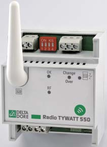 .. - Instalación rápida - Sensibilización del usuario de sus consumos eléctricos en kwh y euros - En asociación con Radio TYBOX 813 o Pack DELTA 630,indica el consumo de una bomba de calor en el