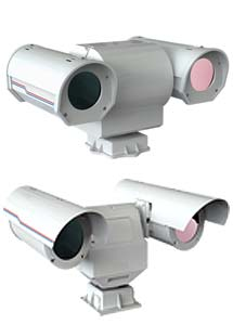 Cámaras Térmicas Doble SensorD Visión térmica y detección perimetral Serie doble sensor - Térmico + Visible Detección e identificación de intrusos mediante imagen térmica.