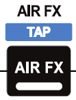 12 - CÓMO USAR EL CONTROL EN EL AIRE 12.1 En el panel de control del software de DJControl Jogvision, asegúrate de que el sensor de proximidad (control en el aire) esté activado. 12.2 Asegúrate de que esté encendido el botón AIR FX del deck correspondiente.