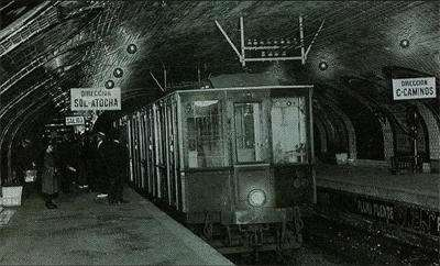 El metro: Metro de Madrid