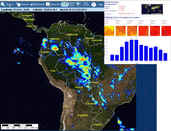 PRONOSTICO DE PRECIPITACION (12, 24, 36 y 72) Modelo GFS (Sistema de pronostico global) NOAA