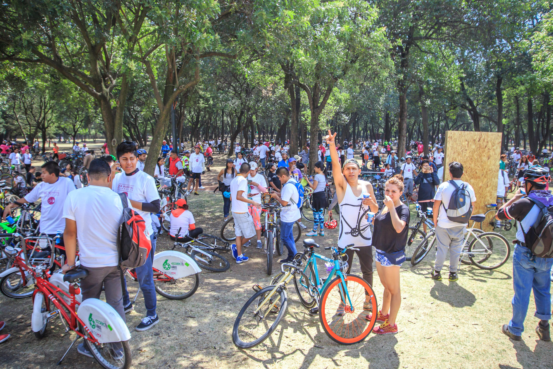grupos ciclistas y sociedad civil en la organización de eventos,