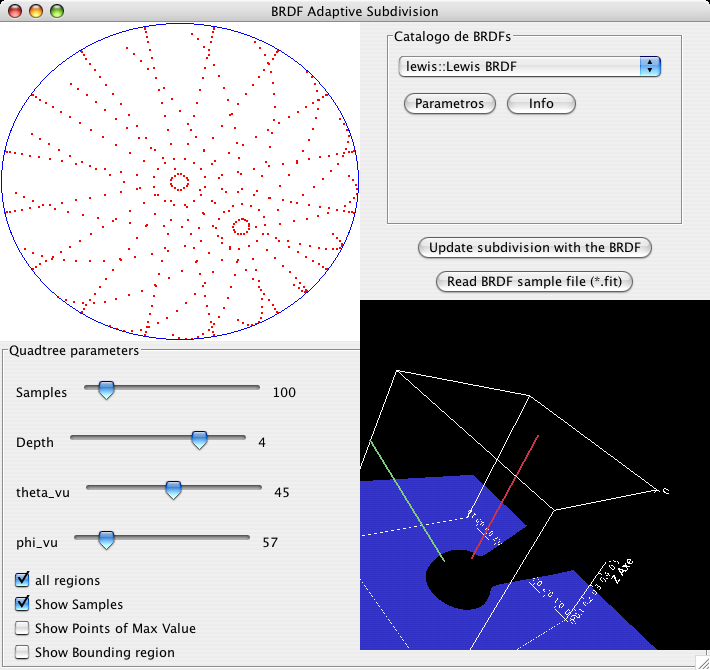 7.10. BRDF 3D Plot: Visualiza nubes de puntos Figura 7.17: Podemos almacenar y visualizar cualquier nube de puntos.