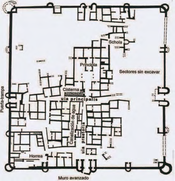 (Marruecos) Otro ejemplo de fortaleza islámica en el Magreb? (cuadernos de Madinat al-zahra, 7, 1910) Torres redondas del ribat de Susa, siglo IX (figura 1, 6).