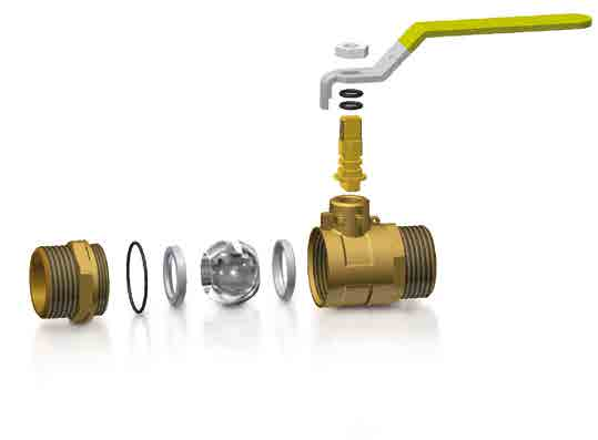 VÁLVULAS DE GAS / GAS VALVES Las válvulas de gas de Genebre están diseñadas según normas UNE- EN 331 y UNE 60718.