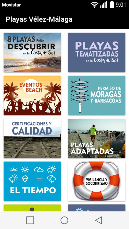 E. APP de playas: 8 playas para descubrir Desde 2016 contamos con una nueva plataforma App, que permite a