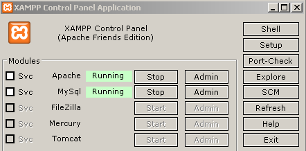 LAMP: Linux Apache- MySql PHP WAMP: Windows Apache- MySql PHP XAMPP: Windows/Linux Apache MySql PHP Pearl phpmyadmin se ejecuta dentro del servidor y cuando un ordenador hace petición de una pagina