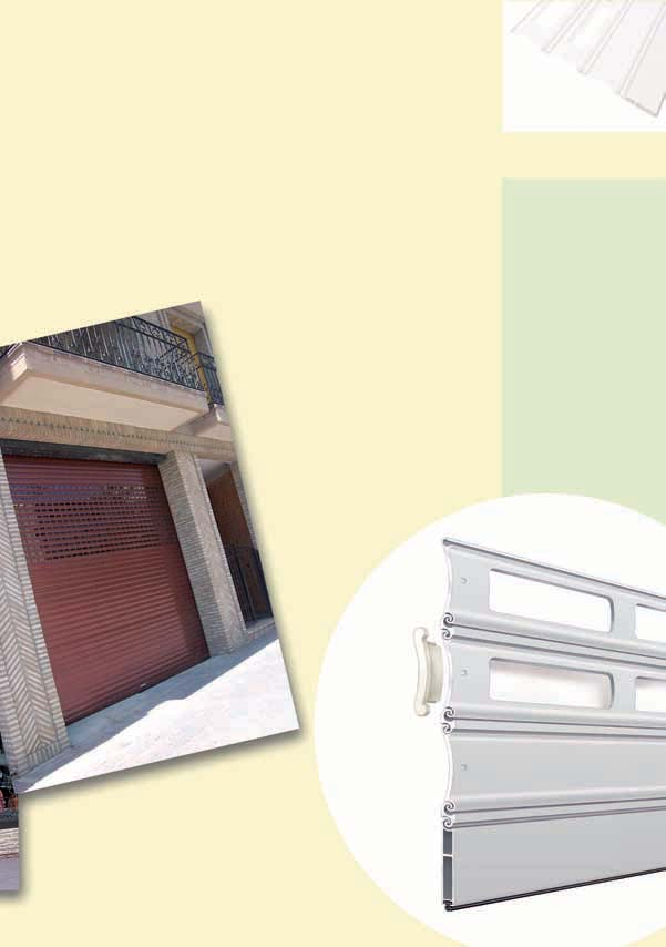 High resistant special blind made of aluminium recommended for business where both security and design are needed.