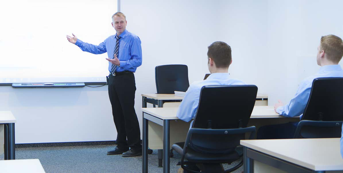 Formación individual La oferta del MULTIVAC Training Center también incluye una formación específica a la medida de los clientes.