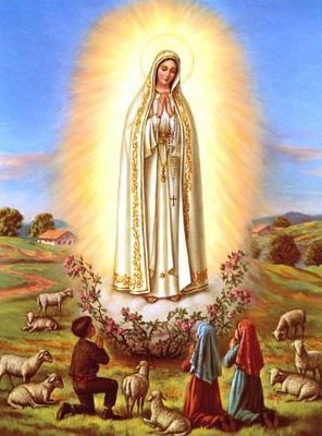 Seis Apariciones de la Virgen María, Nuestra Señora del Rosario, en la Cova de Iría, Fátima, Portugal, del 13 de Mayo de 1917 al 13 de Octubre de 1917 Videntes, Lucía dos Santos 1, Jacinta 2 y