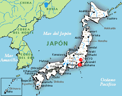 DATOS BÁSICOS DEL ESTADO DE JAPÓN Japón ( 日本 / 日本国 Nihon o Nippon, oficialmente Nihon-koku o Nippon-koku, Estado de Japón; significado literal: "el origen del sol") es un país de Asia constituido por