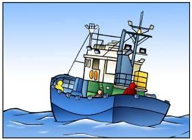 13 TRABAJO EN LA MAR El trabajo en la mar está considerado como uno de los sectores de alto riesgo.