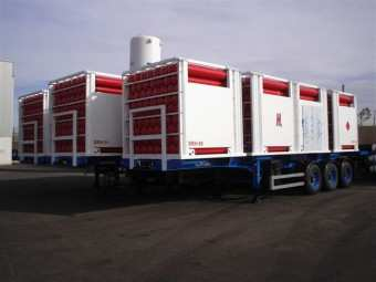venta y distribución de equipos, repuestos y accesorios EQUIPOS TUBE TRAILER Camiones de H2/ CNG Calvera es fabricante de camiones para el transporte de H2, gas comprimido y líder en este segmento