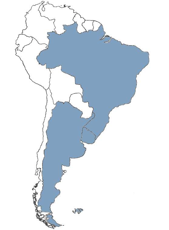 Brasil: Desde noviembre de 2006 se permite su circulación. Existen pruebas con tritrenes y cuatritrenes. Uruguay: Desde julio de 2012 se permite su circulación.