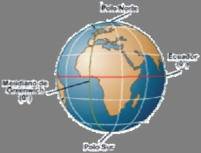 El Sistema de Cuadrícula Paralelos & Meridianos Es un sistema de referencia que utiliza líneas imaginarias que forman una red sobre la superficie de la Tierra.