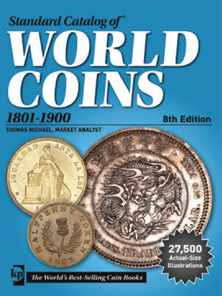 World coins 1701-1800 P.V.P 81 00 Catalogo de las monedas mundiales acuñadas en el siglo XVIII (1701-1800).