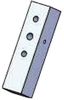C0208 Preparación de la barra de fijación del alternador E80 Herramientas: regla, lápiz ó rotulador permanente de punta fina,