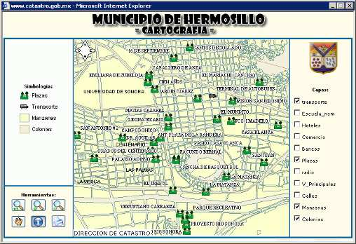 Modulo de cartografía libre Es una herramienta de consulta publicada en nuestra página de Internet en la que el