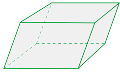 bases son paralelogramos, iguales