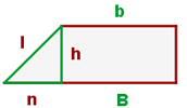 Tiene un ángulo recto. Trapecio isósceles Tiene dos lados no paralelos iguales.