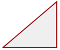 Triángulo acutángulo Tres ángulos agudos