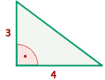 Ejemplo Hallar el área del triángulo rectángulo cuyos catetos miden 3 y 4 cm. Semiperímetro El semiperímetro de un triángulo es igual a la suma de sus lados partido por 2. Se denota con la letra p.