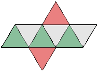 Propiedades del octaedro Número de caras: 8. Número de vértices: 6. Número de aristas: 12. Nº de aristas concurrentes en un vértice: 4.