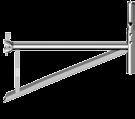 Ménsulas La ampliación de los andamios se consigue fácilmente gracias al uso de las Ménsulas, que se colocan en las rosetas del vertical.