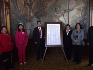 Ayuntamiento 2013-2015 en coordinación con la escuela Primaria Federalizada Alfonso Reyes, donde estuvieron presentes varias escuelas del municipio, reunidas para conmemorar un aniversario más de