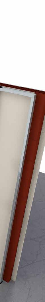 K-FLEX AISLAMIENTO DE PAREDES Aislamiento de paredes PARED MACIZA CON CARTÓN-YESO SOBRE ESTRUCTURA METÁLICA Una solución alternativa es instalar places de cartón-yeso sobre una estructura metálica