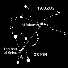 ESTRELLAS Y CONSTELACIONES Pero sigamos por el camino de Orion.