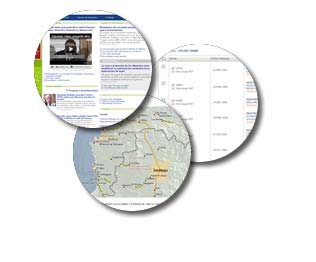Amplia presencia de la BCN en la web 3 portales bcn.cl leychile.cl siit.cl 7 sitios web bloglegal.bcn.cl parlamentario.
