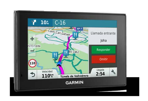 iphone Garmin DriveSmart 4 hs 1,2,3 ipod LM LMT NUEVO 2016 Dispositivos GPS avanzados con manos libres y notificaciones inteligentes Pantalla de cristal luminosa de 5, 6 y 7 con zoom táctil y