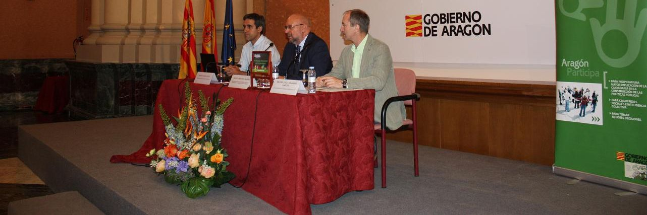 Sergio Castel, Jefe de Servicio de Participación Ciudadana del Gobierno de Aragón 2 El vídeo de la sesión