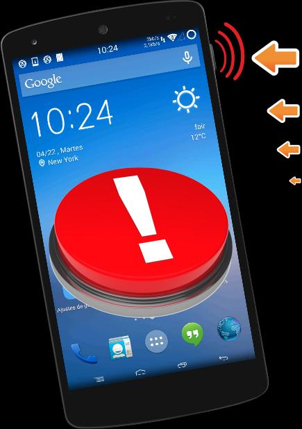 18. Enviar alertas con el botón de bloqueo del celular En ocasiones puede encontrarse en una situación donde no tenga tiempo