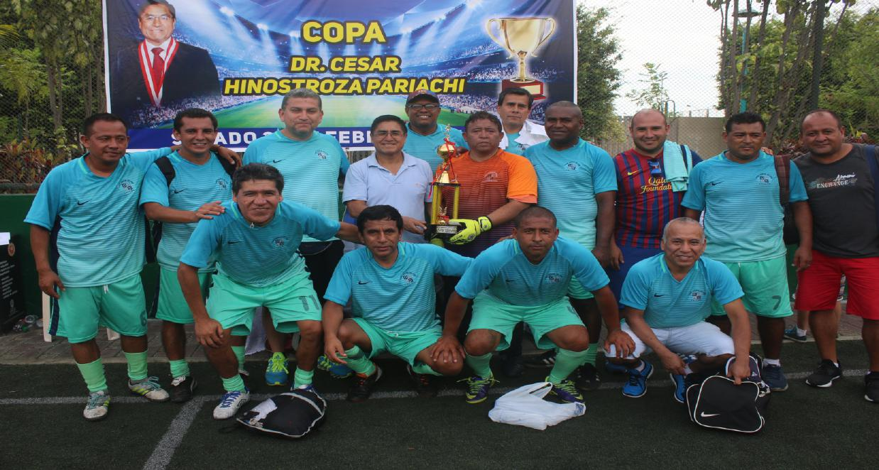 02 Corte Superior del Callao fue Subcampeón en campeonato de fulbito En la Copa Dr.
