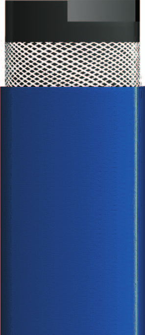 MERCURIO M. Color: Exterior azul, interior negro. Temperatura de uso: -º C + º C. Características: Manguera plana para conducción e impulsión de líquidos fabricada en P.V.