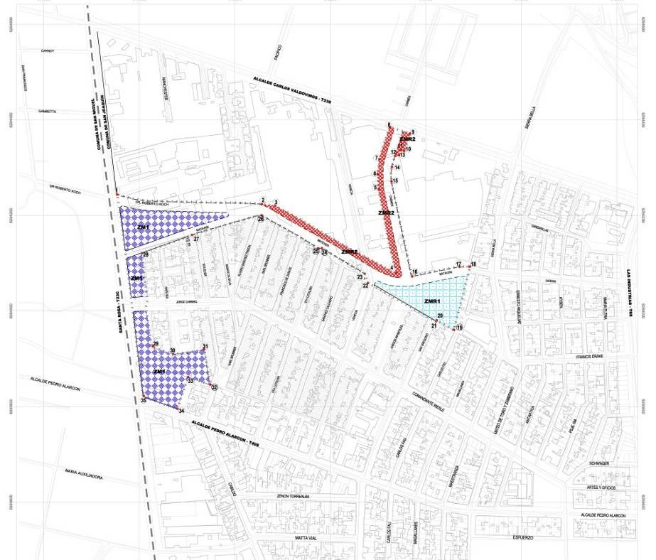 DESARROLLO EJE NORMATIVO Se desarrolla Plan Seccional Zona de Remodelación La Legua (art 72), que se emplaza en el área territorial urbana de la comuna de San Joaquín.