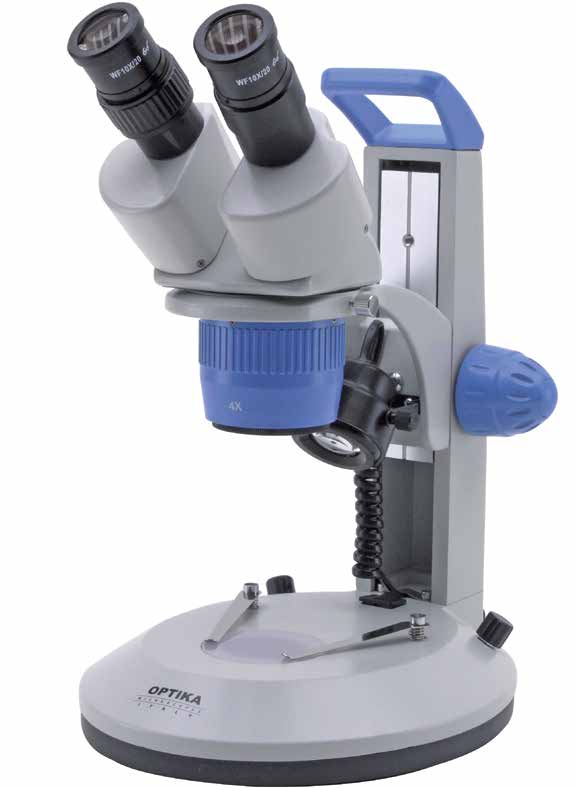 Serie LAB La serie LAB representa el nivel básico de la gama de estereomicroscopios profesionales OPTIKA.