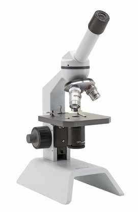 Serie ECOVISION - B-50 B-50 Este microscopio es la opción perfecta para estudiantes que requieren un instrumento innovador y de fácil uso. B-50 1 18 LED 400x Observación: Campo claro.