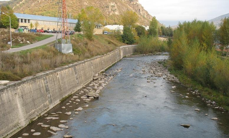 Figura 50-8. Canalización del río Noguera Ribagorzana. 50.2.2.3.