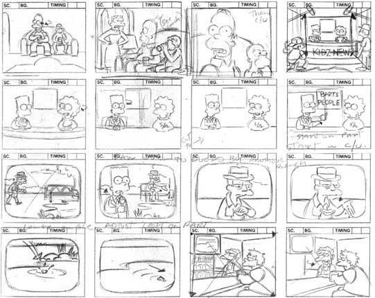 Storyboard Un storyboard es esencialmente una serie grande de viñetas que ordenan la narración de los hechos de una película.