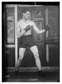 Él fue el campeón más grande dentro de su país. Figura 24. Jimmy Clabby. Boxing (LOC).