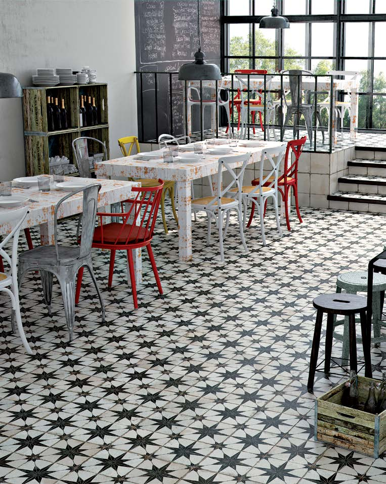 Single fired floor tiles *Damero-Artisan Trabajo realizado en