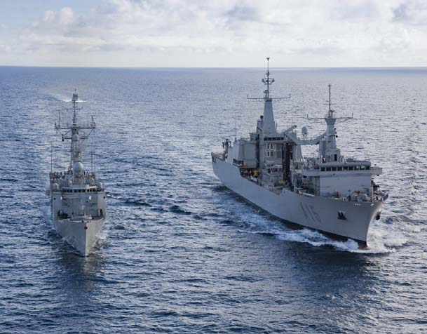 Medios de apoyo logístico de combate Son los medios que proporcionan el apoyo logístico a unidades en la mar en el teatro de operaciones.